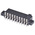 Samtec SFM Series Straight Surface Mount PCB Socket, 20-Contact, 2-Row, 1.27mm Pitch, Solder Termination