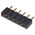 Samtec SLW Series Straight Through Hole Mount PCB Socket, 6-Contact, 1-Row, 2.54mm Pitch, Solder Termination