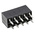 TE Connectivity AMPMODU MOD IV Series Straight Through Hole Mount PCB Socket, 10-Contact, 2-Row, 2.54mm Pitch, Solder
