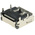Molex DisplayPort Series Right Angle Surface Mount PCB Socket, 20-Contact, 2-Row, 0.5mm Pitch, Solder Termination