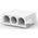 TE Connectivity Universal MATE-N-LOK Series Straight Through Hole PCB Socket, 3 Contact(s), 6.35mm Pitch, 1 Row(s),