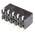 TE Connectivity AMPMODU HV100 Series Straight Surface Mount PCB Socket, 10-Contact, 2-Row, 2.54mm Pitch, Solder