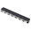 Hirose HIF3FB Series Straight Through Hole Mount PCB Socket, 50-Contact, 2-Row, 2.54mm Pitch, Solder Termination