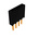 Samtec SSW Series Straight Through Hole Mount PCB Socket, 4-Contact, 1-Row, 2.54mm Pitch, Solder Termination