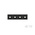 TE Connectivity AMPMODU Series Straight Through Hole Mount PCB Socket, 4-Contact, 1-Row, 2mm Pitch, Solder Termination