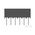 TE Connectivity AMPMODU Series Straight Through Hole Mount PCB Socket, 12-Contact, 2-Row, 2mm Pitch, Solder Termination