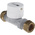 RS PRO Radial Flow Turbine Flow Meter for Liquid, 0.25 L/min Min, 6.5 L/min Max