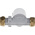 RS PRO Radial Flow Turbine Flow Meter for Liquid, 0.25 L/min Min, 6.5 L/min Max