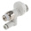 SMC AS Series Panel Mount Flow Controller, 180 L/min, 4 mm Pipe