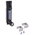 Key Instruments MR3000 Series Variable Area Flow Meter for Gas, 0.05 L/min Min, 0.5 L/min Max