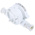 Gems Sensors RFI Series RotorFlow Flow Indicator for Liquid, 2 L/min Min, 20 L/min Max