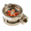 Gems Sensors RFI Series RotorFlow Flow Indicator for Liquid, 15 L/min Min, 75 L/min Max