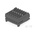 TE Connectivity MICRO CT Series Straight Cable Mount, IDC PCB Socket, 6-Contact, 1-Row, 1.2mm Pitch, IDC Termination