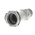 Straight Hose Coupling 1/2in Coupling Body - Valved, Thread Mount, 1/2 in NPT Male, PP