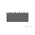 TE Connectivity AMPMODU Series Straight Through Hole Mount PCB Socket, 10-Contact, 2-Row, 2mm Pitch, Solder Termination