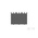 TE Connectivity AMPMODU Series Straight Through Hole Mount PCB Socket, 6-Contact, 2-Row, 2mm Pitch, Solder Termination