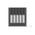 TE Connectivity MICRO CT Series Straight Cable Mount, IDC PCB Socket, 5-Contact, 1-Row, 1.2mm Pitch, IDC Termination