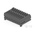 TE Connectivity MICRO CT Series Straight Cable Mount, IDC PCB Socket, 9-Contact, 1-Row, 1.2mm Pitch, IDC Termination