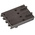 Molex, SL Female Connector Housing, 2.54mm Pitch, 4 Way, 1 Row