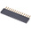 Samtec SSW Series Straight Through Hole Mount PCB Socket, 14-Contact, 1-Row, 2.54mm Pitch, Solder Termination