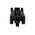 ITT Cannon, Trident Male Connector Housing, 5.08mm Pitch, 2 Way, 1 Row