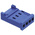 TE Connectivity, AMPMODU HE13/HE14 Female Connector Housing, 2.54mm Pitch, 4 Way, 1 Row