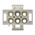 TE Connectivity, Universal MATE-N-LOK Male Connector Housing, 6.35mm Pitch, 6 Way, 2 Row