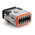 Amphenol Industrial, AT Automotive Connector Plug 12 Way, Crimp Termination