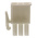 TE Connectivity, Mini-Universal MATE-N-LOK Male Connector Housing, 4.2mm Pitch, 3 Way, 1 Row