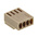 Molex, KK Female Connector Housing, 2.5mm Pitch, 4 Way, 1 Row