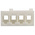 Molex, KK 254 Female Connector Housing, 2.54mm Pitch, 4 Way, 1 Row