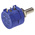 Yageo 1 Gang 10 Turn Rotary Wirewound Potentiometer with an 6.35 mm Dia. Shaft - 500Ω, ±5%, 2W Power Rating, Linear,