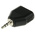 RS PRO AV Adapter, Female 3.5 mm Stereo to Male 3.5 mm Stereo