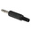RS PRO Jack Connector 6.35 mm Cable Mount Stereo Plug, 3Pole