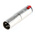 Neutrik AV Adapter, Female 1/4 in Stereo to Male XLR