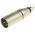 Neutrik AV Adapter, Male XLR to Male RCA