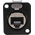 Neutrik, etherCON CAT6A D shape Connector for use with etherCON Connectors