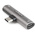 StarTech.com Tee AV Adapter, Male USB-C to Female USB-C