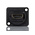 RS PRO 35 x 26 x 31 mm 19 Way Female Right Angle Feedthrough HDMI Connector