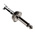RS PRO Jack Connector 6.35 mm Cable Mount Mono Plug, 2Pole