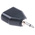 RS PRO Adapter, Female 3.5 mm Mono to Male 3.5mm Audio Jack