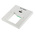 RS PRO Single Gang 1 Way HDMI Faceplate
