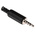 RS PRO Jack Connector 3.5 mm Cable Mount Composite Video Plug, 4Pole