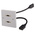 RS PRO Single Gang 2 Way Female HDMI Faceplate