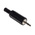 RS PRO Jack Connector 2.5 mm Cable Mount Mono Plug