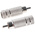 RS PRO Cable Mount RCA Plug, Nickel
