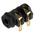 RS PRO Jack Connector 6.35 mm Panel Mount Mono Socket, 2Pole 5A