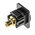 RS PRO Black Panel Mount RCA Socket