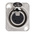 Neutrik Panel Mount XLR Connector, Female, 50 V, 4 Way, Silver over Nickel Plating