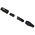 Neutrik Cable Mount XLR Connector, Female, 50 V, 4 Way, Silver over Nickel Plating